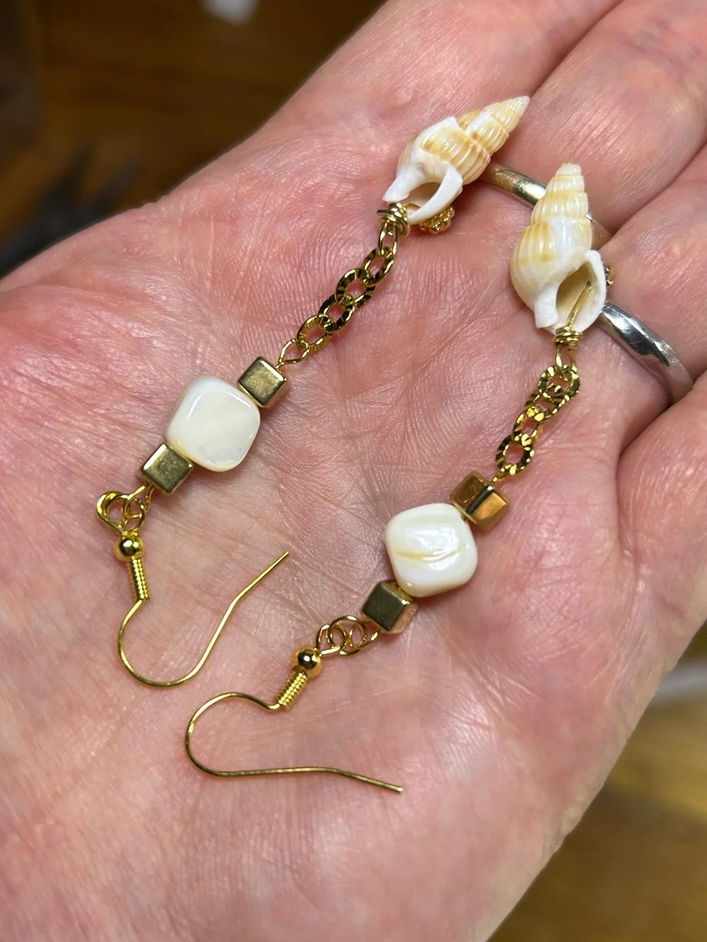 3/$25 Seashell Drop Earrings